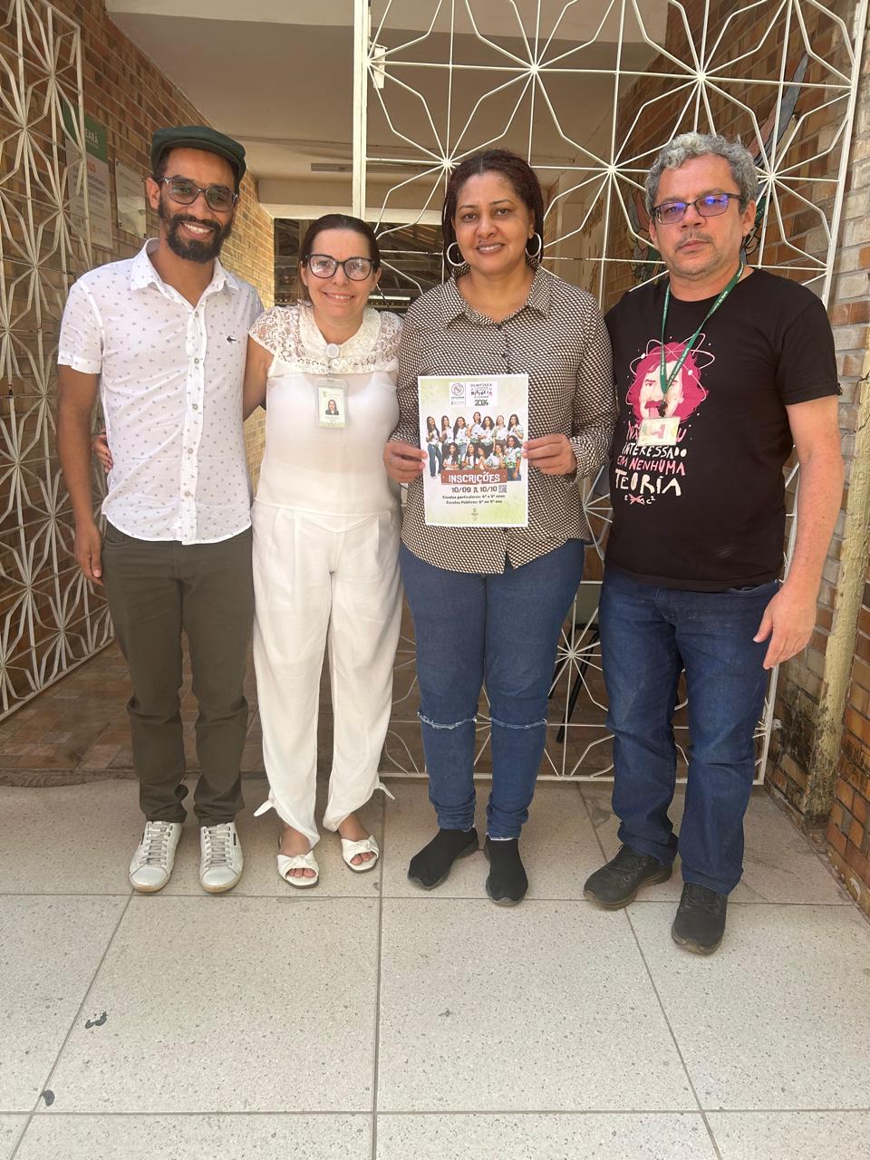Professor Nicolau, da EEMTI Padre Luís Filgueiras, integrará equipe de professores da OCHARME