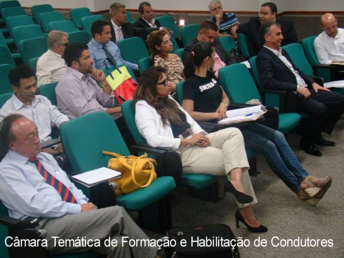 Câmaras Temáticas de Habilitação e de Formação de Condutores do Denatran reúnem-se no Detran-CE