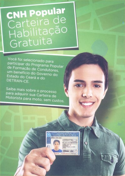 De 16 a 20 ocorre a validaï¿½ï¿½o da inscriï¿½ï¿½o na Carteira de Motorista em BOA VIAGEM