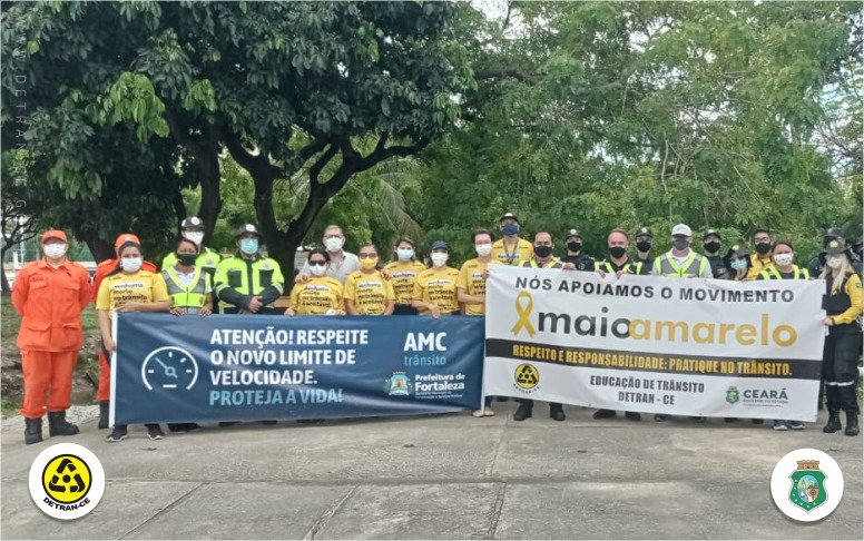 Detran-CE realiza ações em todo o estado para apoiar Plano de Ação da ONU