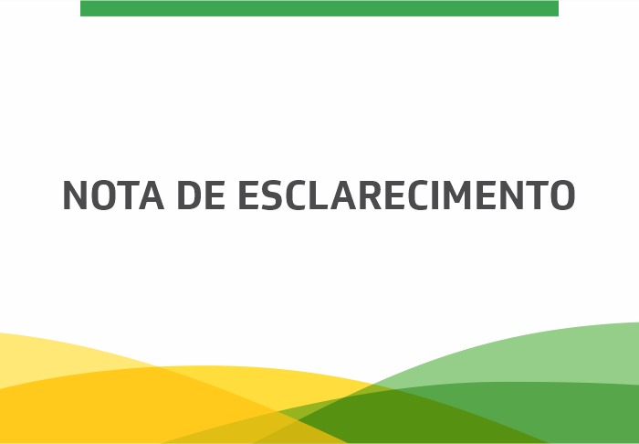 Nota de Esclarecimento