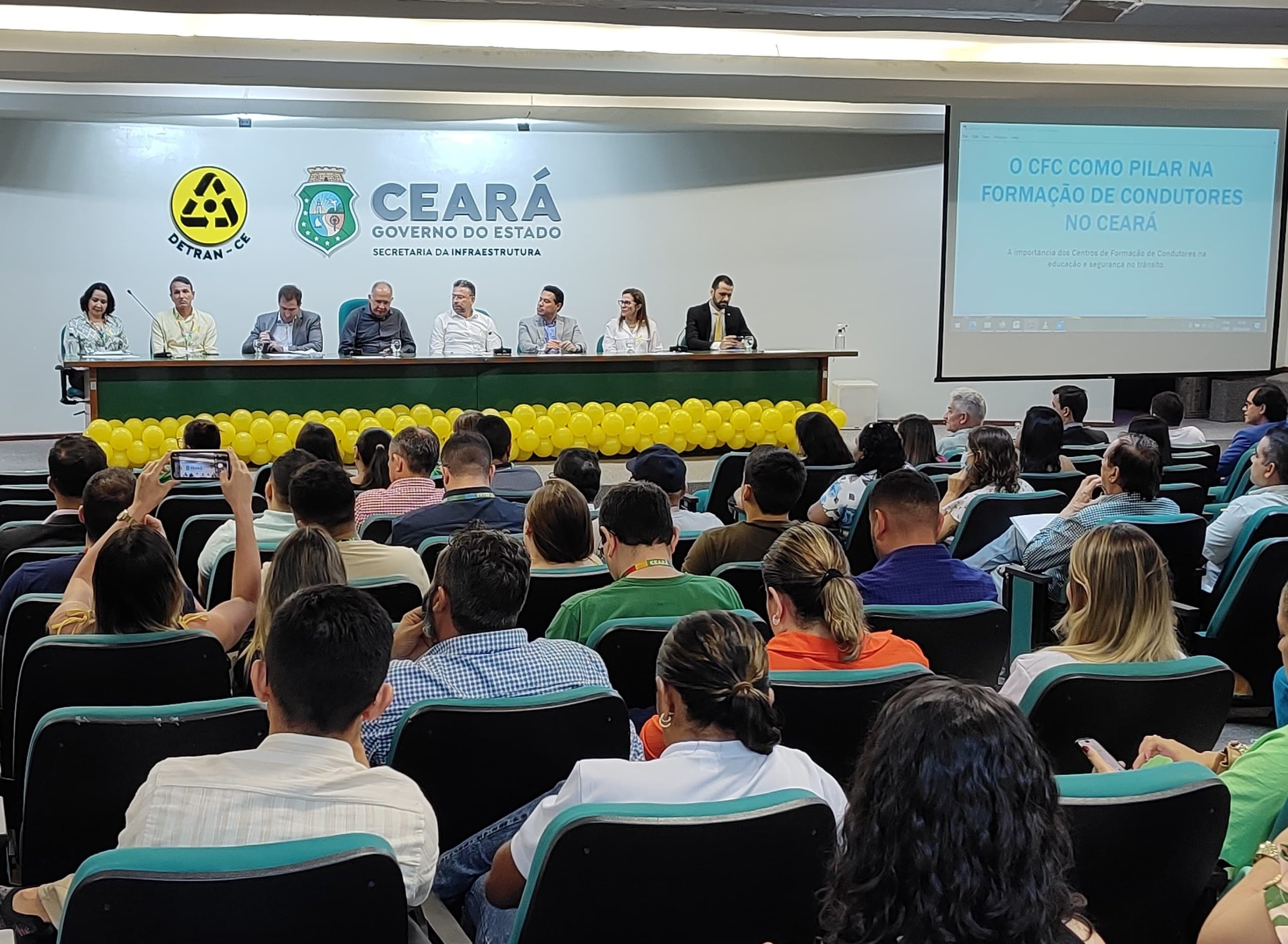 Detran-CE e Sindcfc’s-CE promovem seminário alusivo ao Maio Amarelo