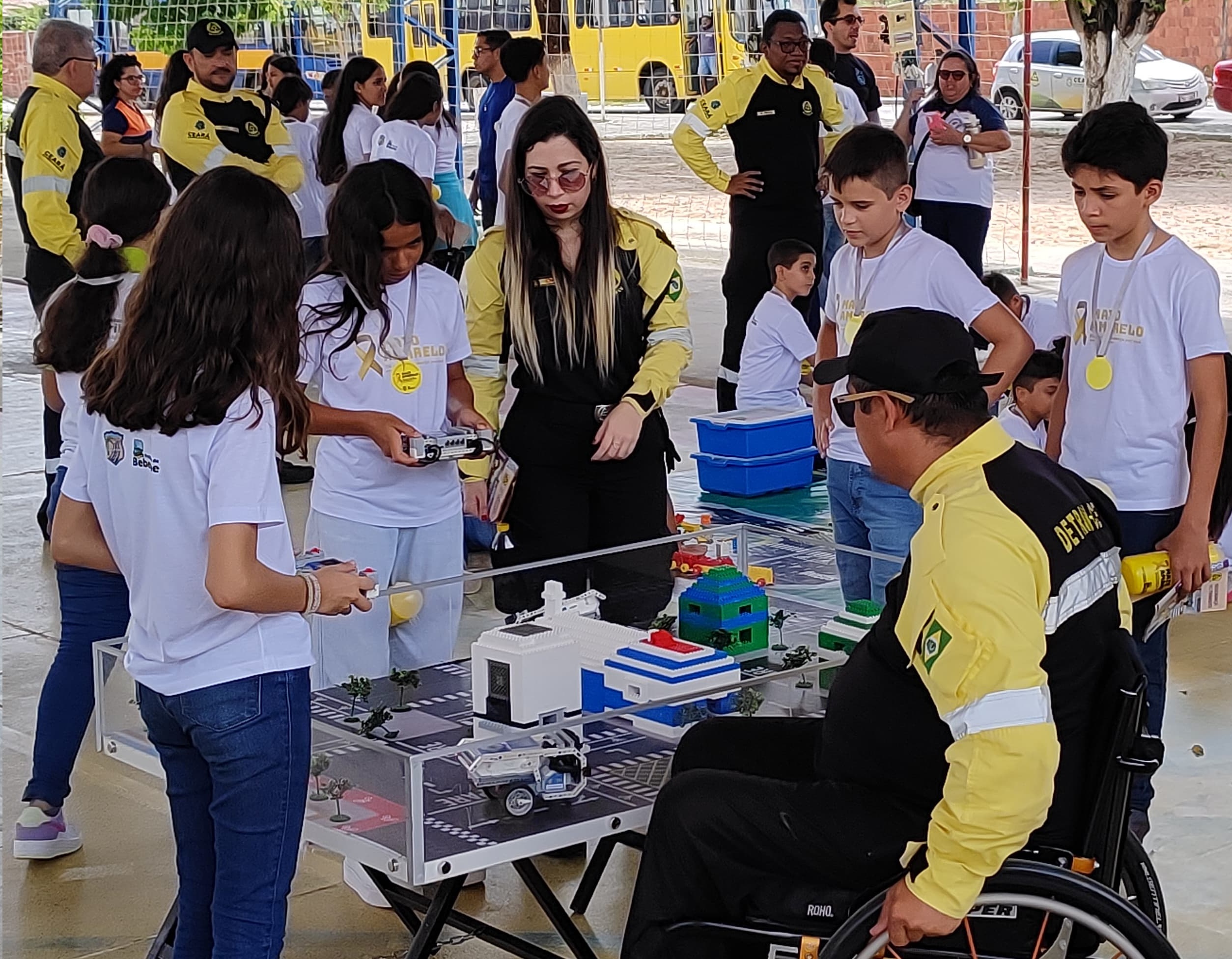 Ações educativas realizadas pelo Detran-CE durante o Maio Amarelo aumentam em mais de 50%