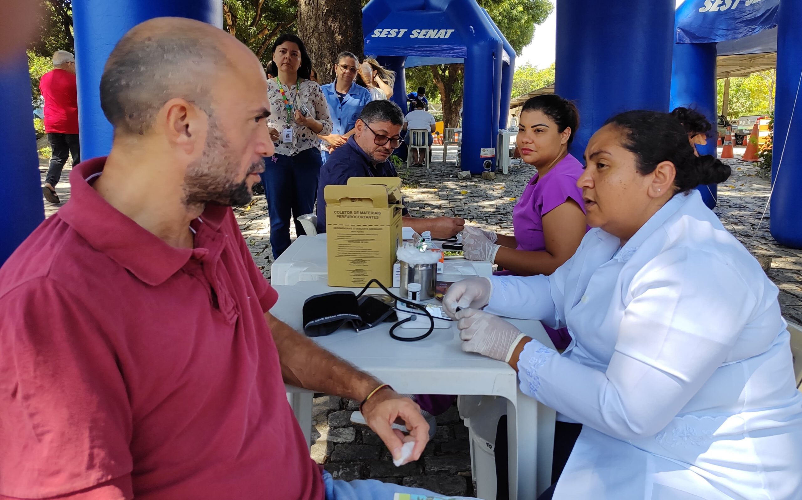 Detran-CE reforça ações da Semana Nacional de Trânsito em evento com parceria do SEST SENAT