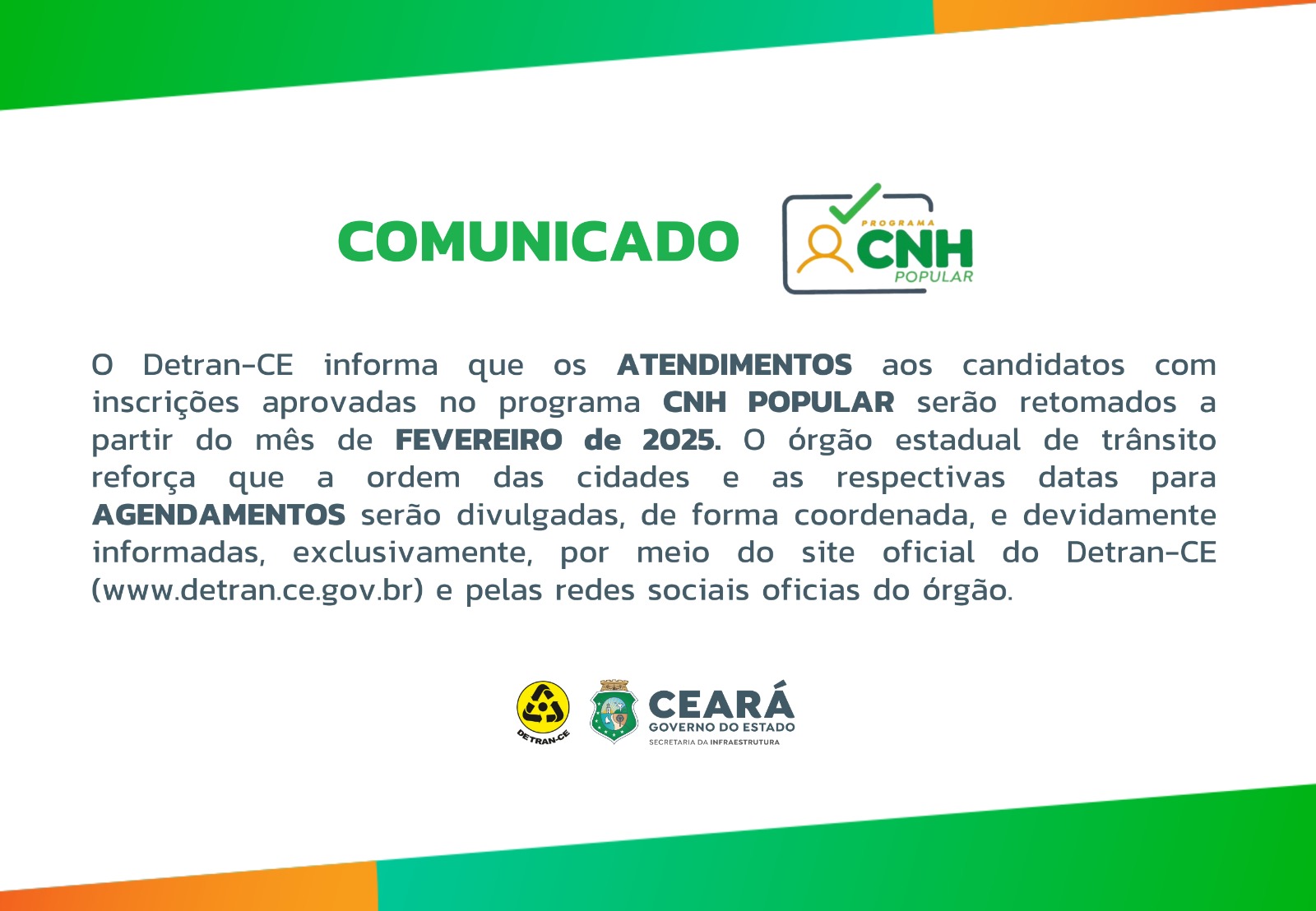 COMUNICADO CNH POPULAR