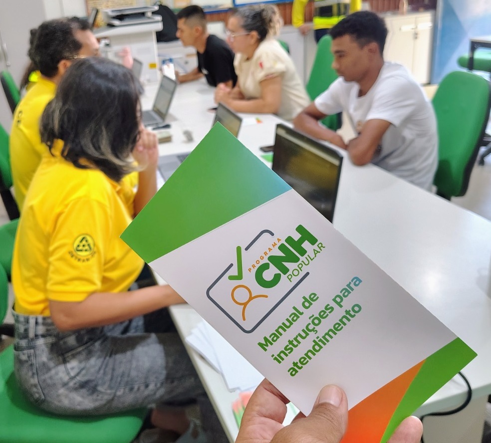 Detran realiza atendimentos da CNH Popular em seis municípios nos dias 3 e 4 de maio