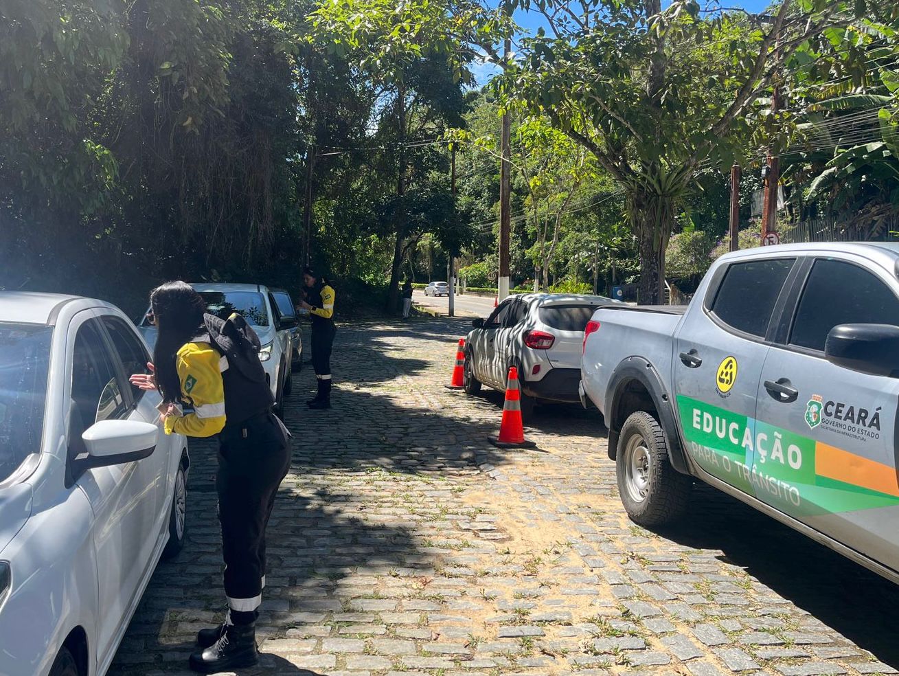 Detran-CE realiza operação ‘Viagem Segura’ em Guaramiranga