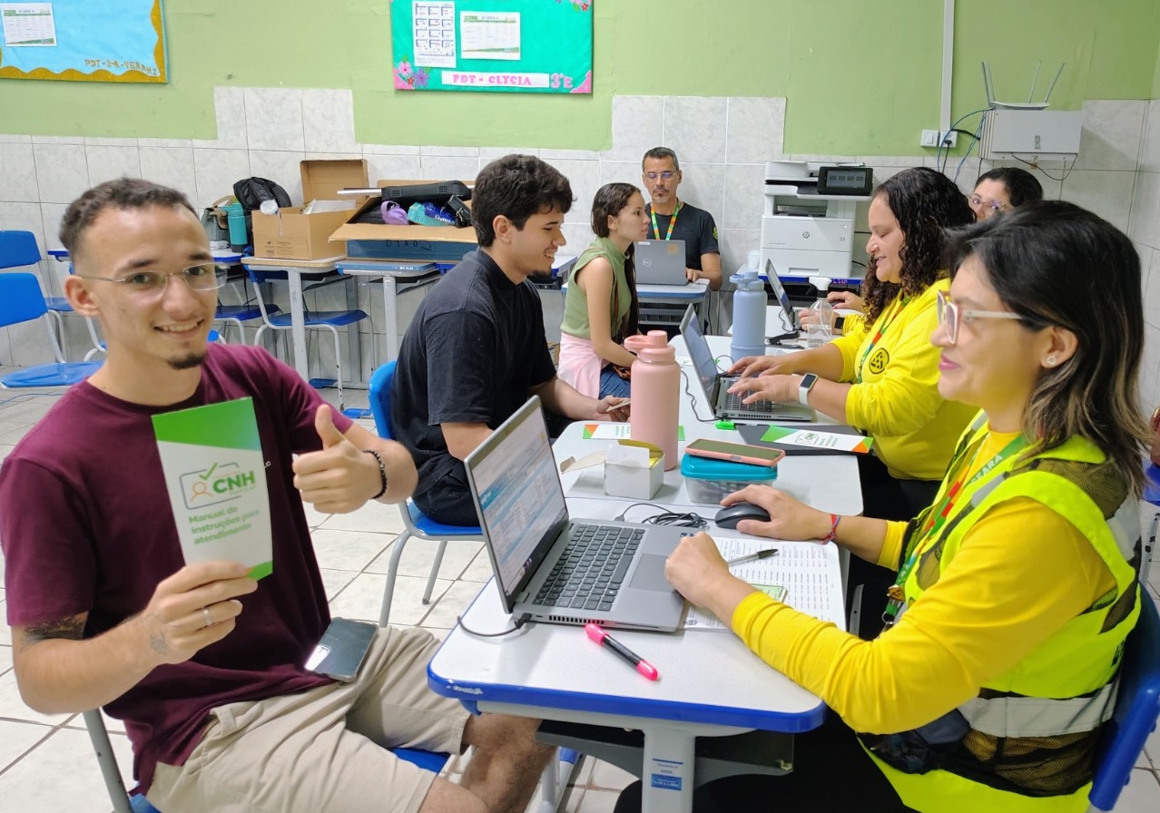 Detran-CE atende candidatos da CNH Popular em Tabuleiro do Norte, Granja, Solonópole e Irapuan Pinheiro nos dias 12 e 13 de julho