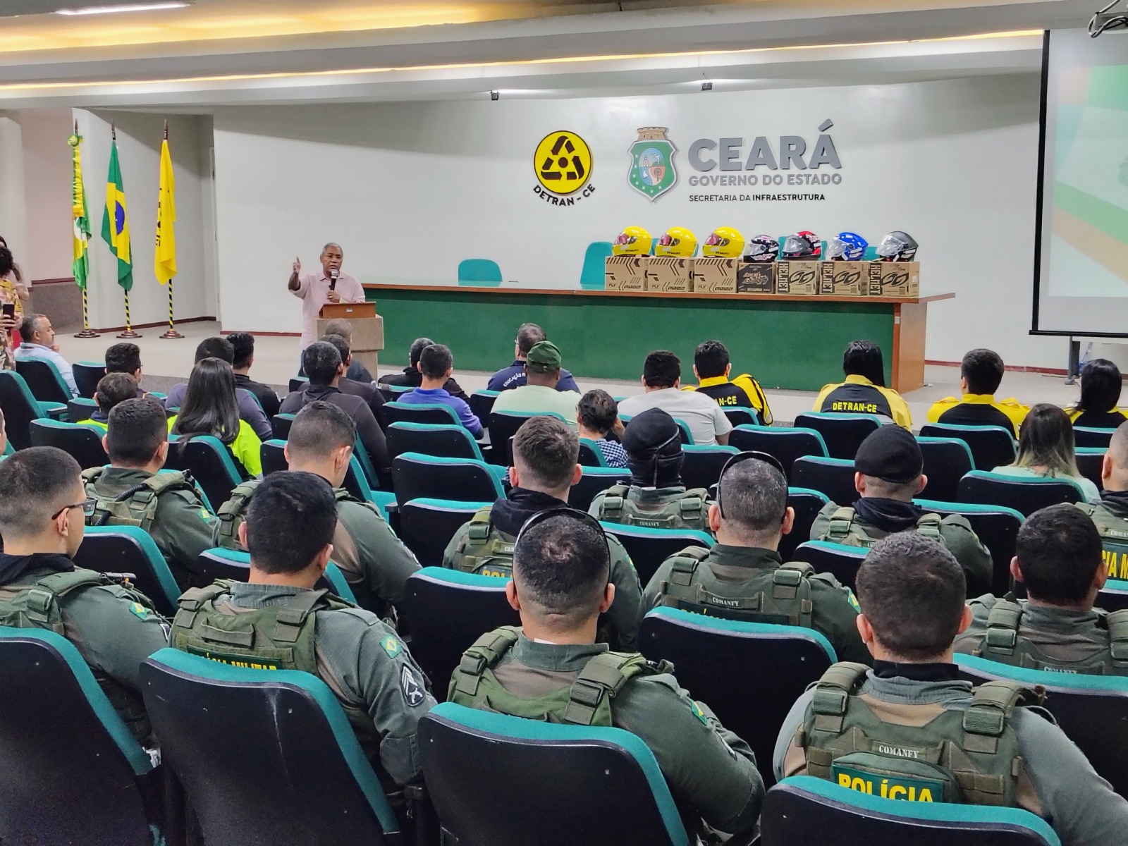 Detran-CE promove ciclo de palestras alusivo à Semana Nacional do Motociclista
