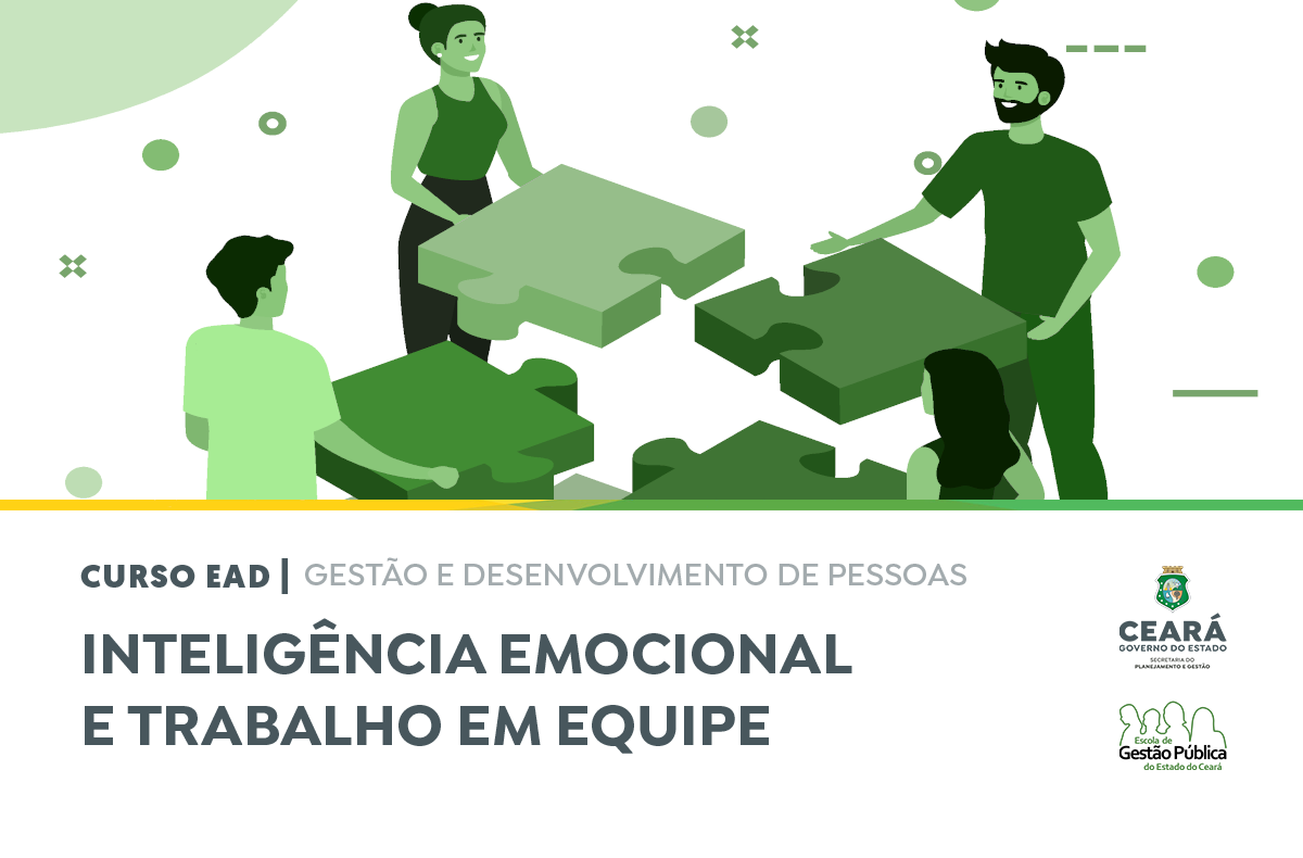 EGPCE informa inscrições abertas para o curso  Inteligência Emocional e Trabalho em Equipe