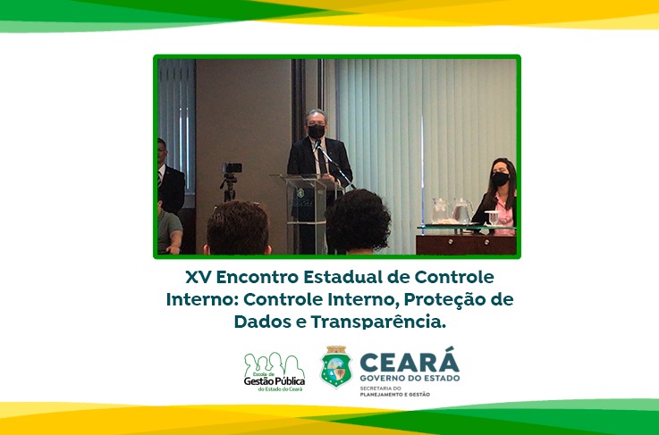 EGPCE apoia XV Encontro Estadual de Controle Interno