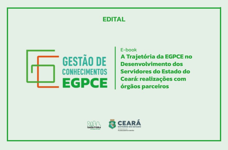 EGPCE lança edital de seleção de artigos para compor e-book comemorativo de 15 anos