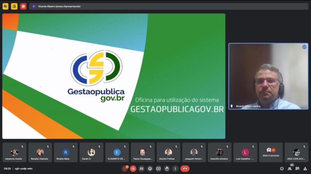 Seplag, em parceria com a EGPCE, inicia oficina Utilização do Sistema Gestaopublicagov.br