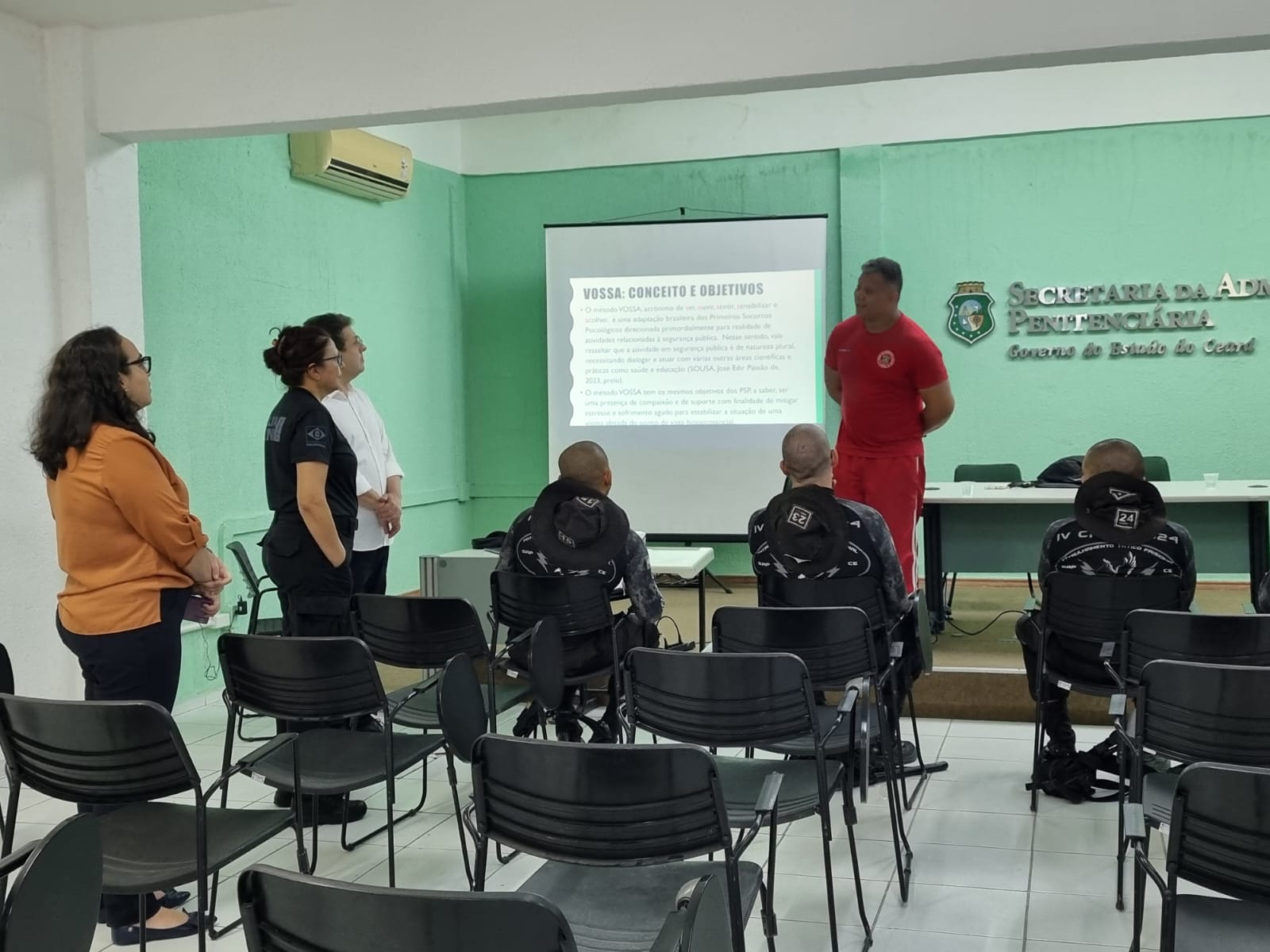 Visita institucional reforça parceria entre EGPCE e EGPR