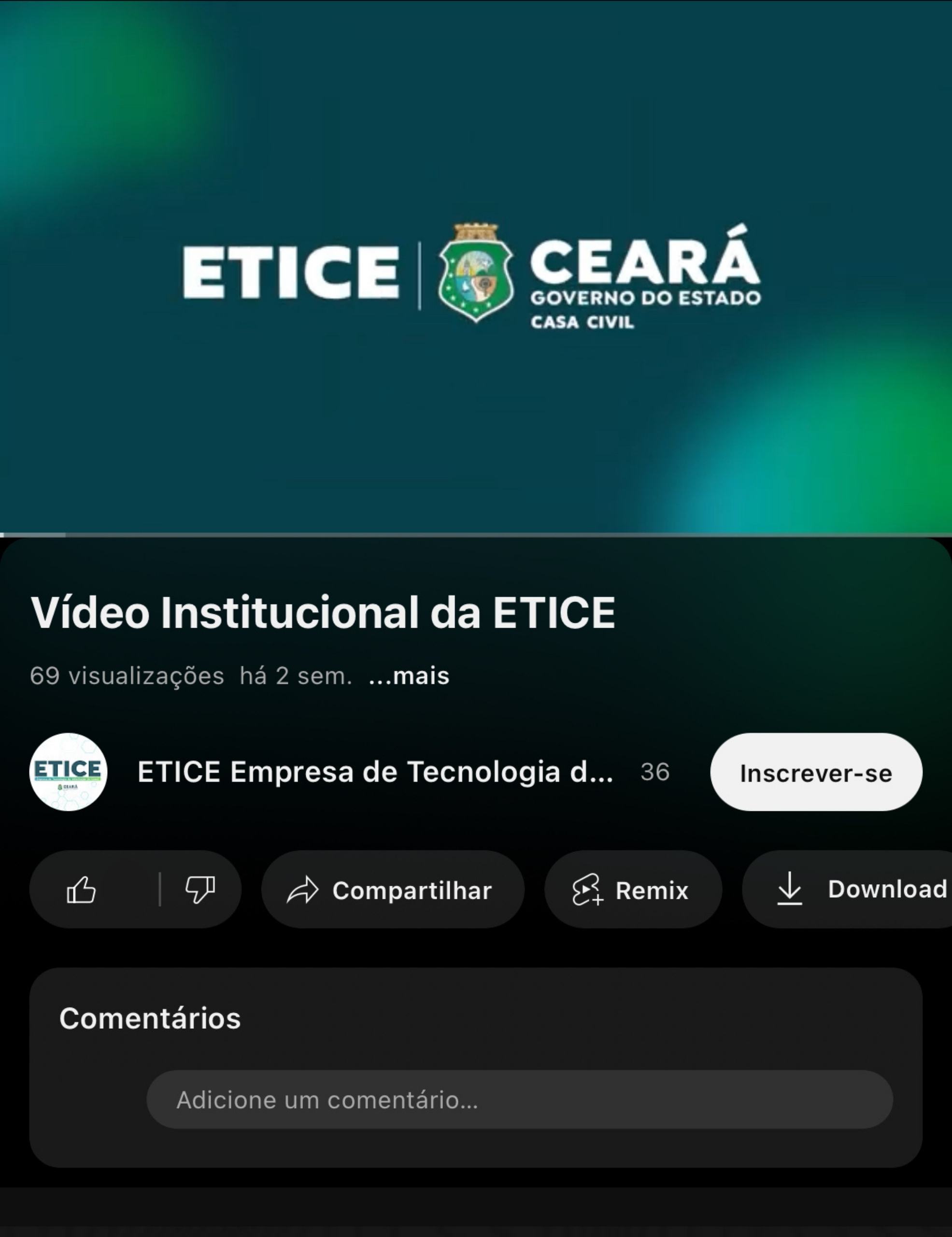Vídeo Institucional