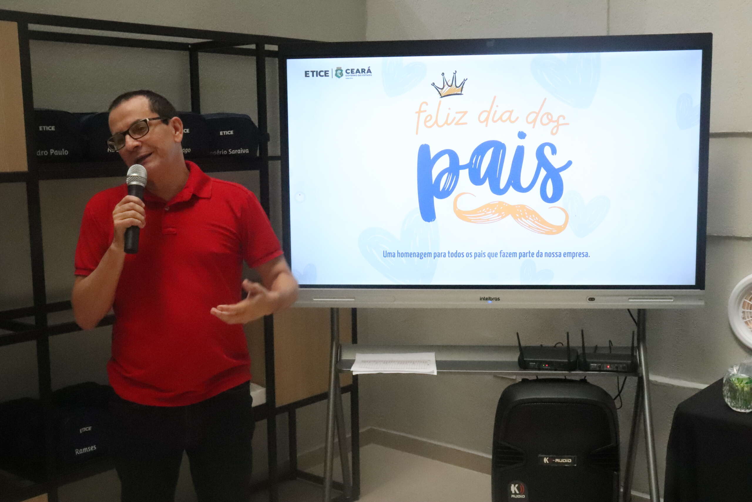 Etice realiza confraternização de dia dos pais para colaboradores