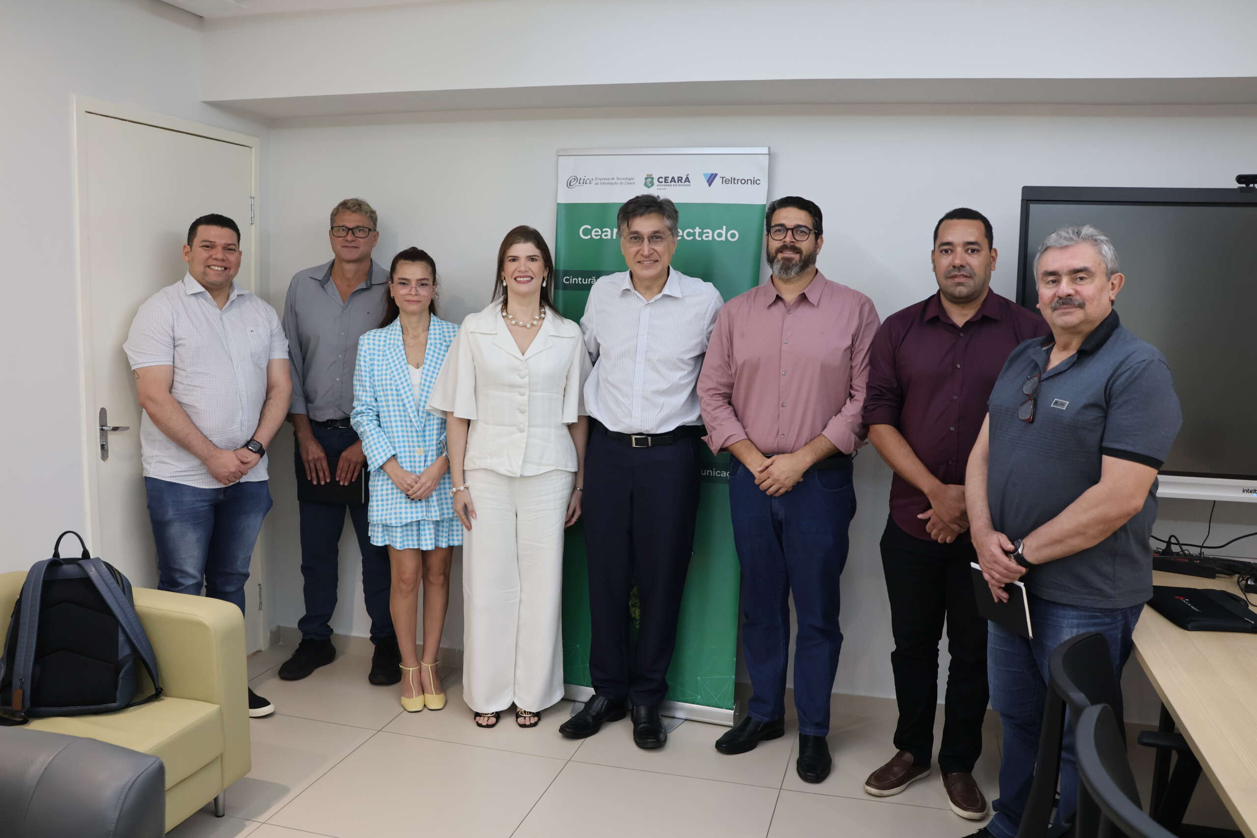Etice recebe superintendente da Seas para discutir parcerias institucionais