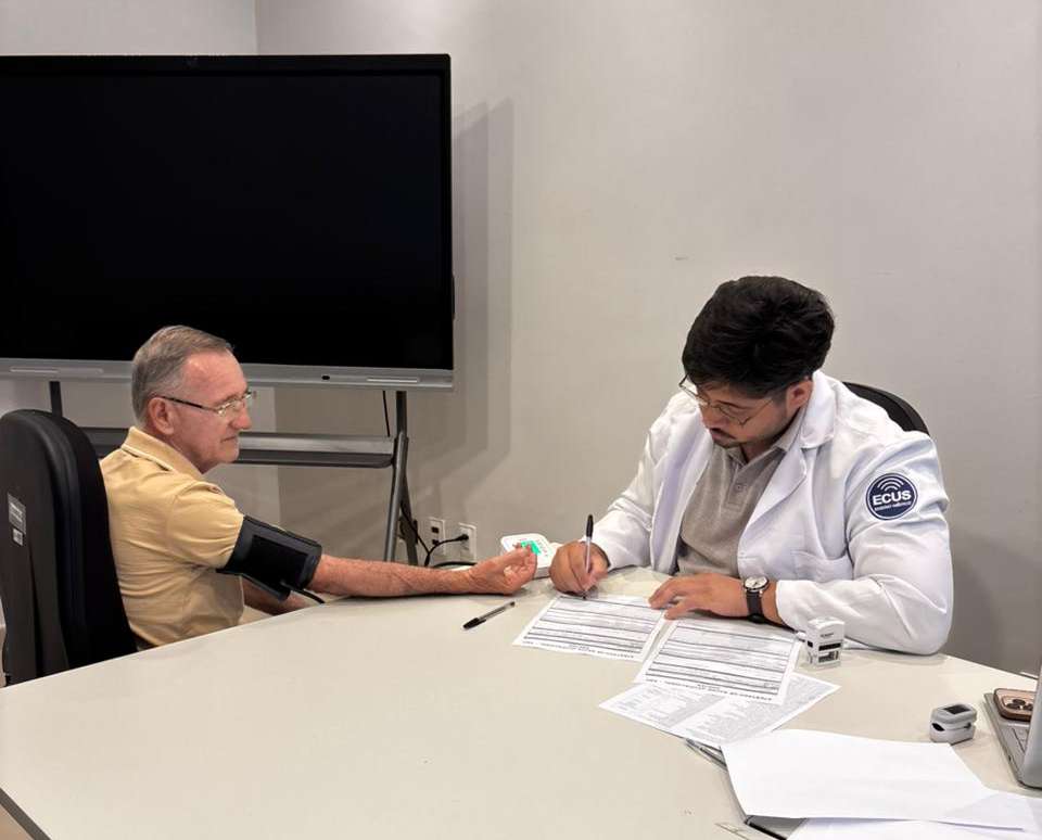 Etice realiza exames periódicos de saúde ocupacional para servidores na sede da empresa