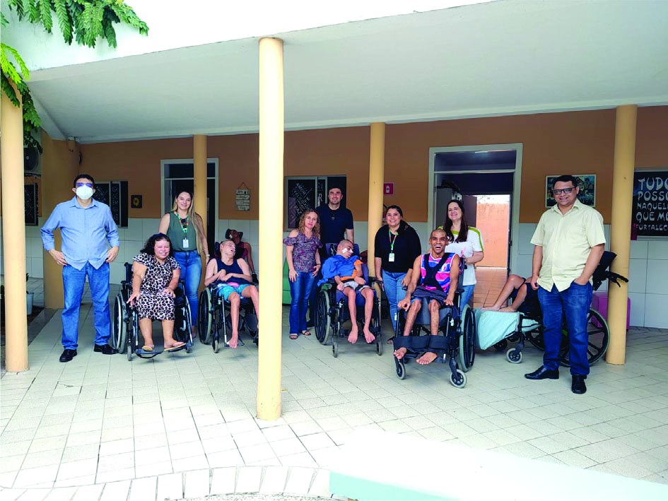 Visita Técnica do Monitoramento Físico do Projeto MAPP 312 – Residências Inclusivas, promovida pela Secretaria da Proteção Social do Estado do Ceará (SPS) com a equipe técnica da CPCOP/SEPLAG.