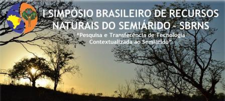 Inscrições abertas para o I Simpósio Brasileiro de Recursos Naturais do Semiárido