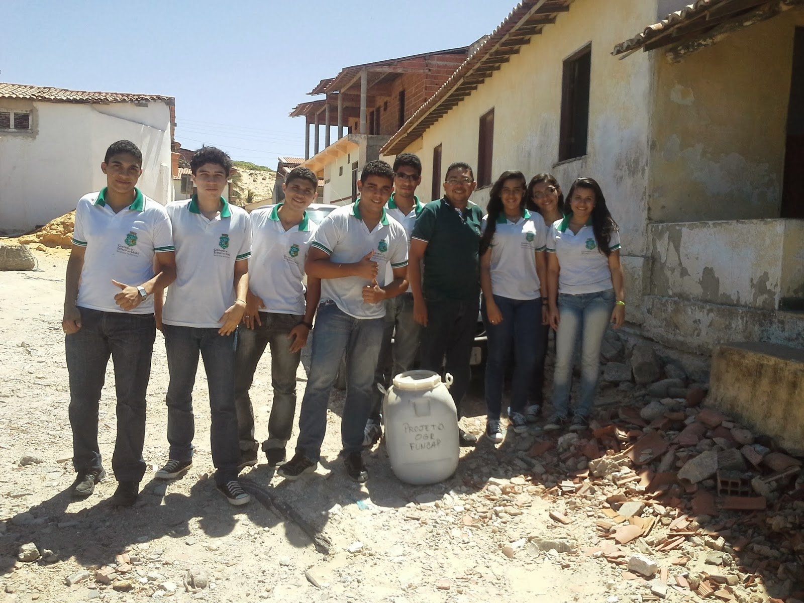 Com apoio da Funcap, alunos de EEEP de Beberibe desenvolvem projeto para coleta e aproveitamento de óleo de cozinha