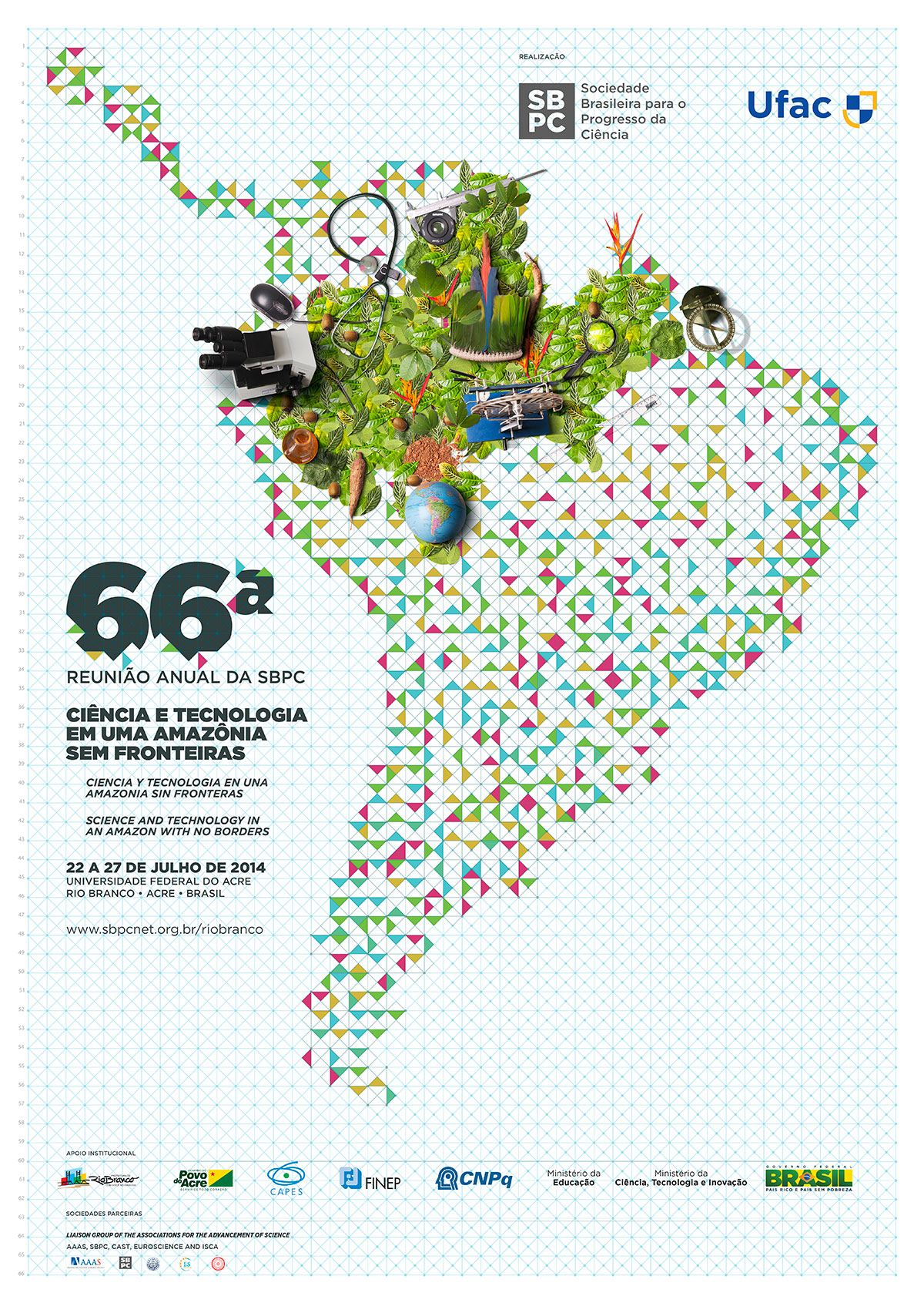66ª Reunião Anual da SBPC terá transmissão ao vivo pela internet