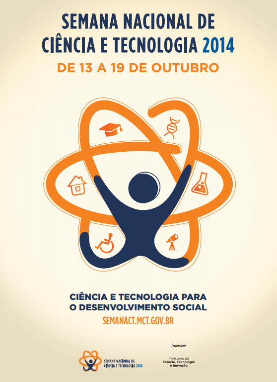 Está no ar o site da Semana Nacional de Ciência e Tecnologia 2014