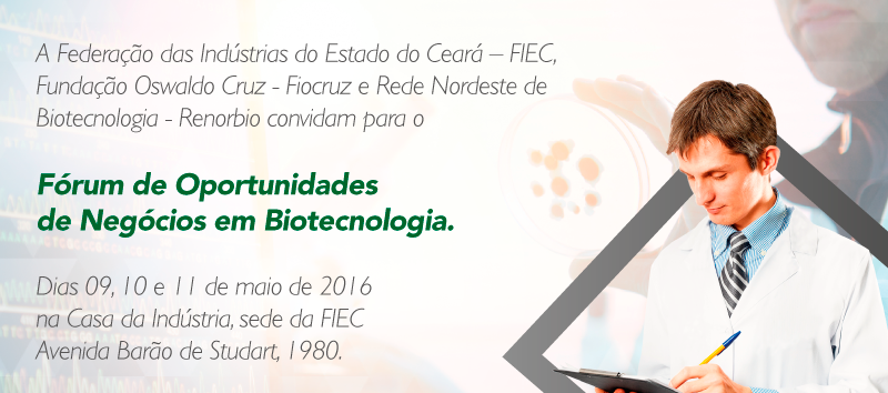 Com apoio da Funcap, workshop de Biotecnologia em Produtos Farmacêuticos será realizado em Fortaleza