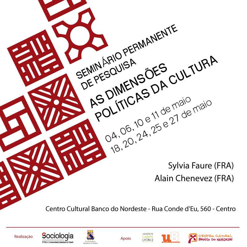 Uece realiza seminário sobre as dimensões políticas da cultura