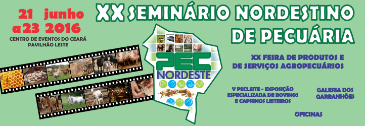 XX Seminário Nordestino de Pecuária será realizado no Centro de Eventos do Ceará