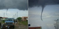 Funceme explica formação de tornado em Jaguaribara