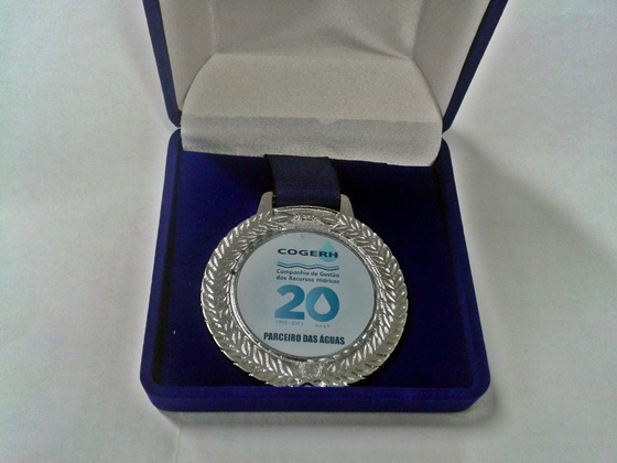 Funceme recebe da Cogerh a medalha Parceiro das Águas