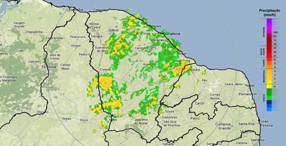 Pré-estação: chove em 126 municípios cearenses