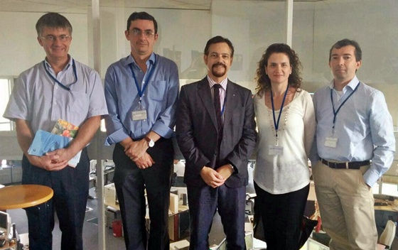 Missão brasileira visita agência de meteorologia da França