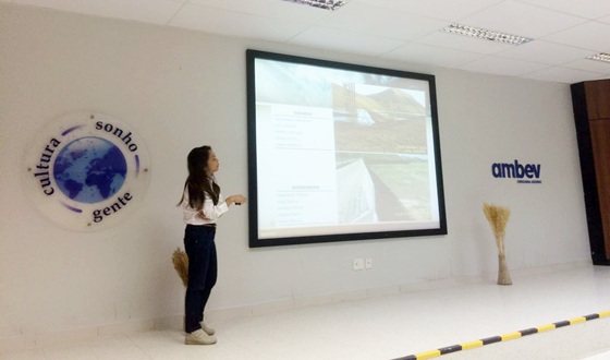 Meteorologista da Funceme dá palestra na Ambev Aquiraz