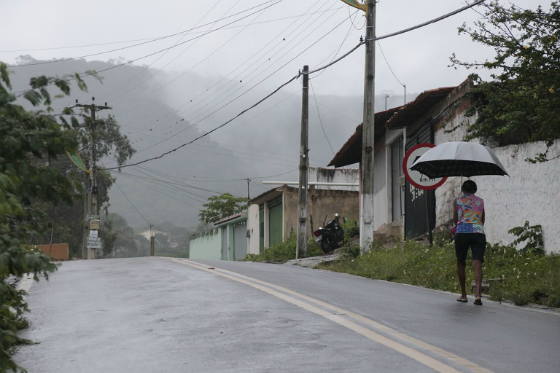 Março começa com chuvas em mais de 120 municípios