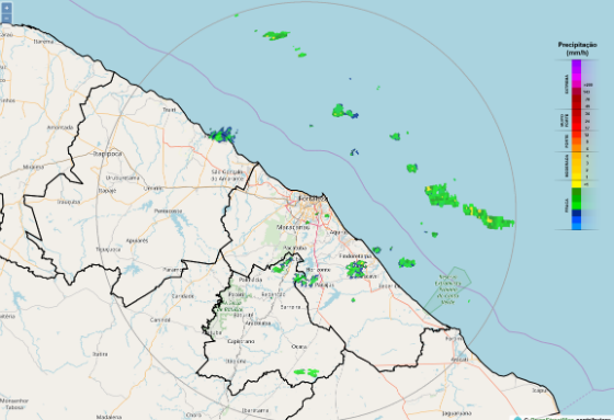 Semana começa com chuva em mais de 10 municípios do Ceará