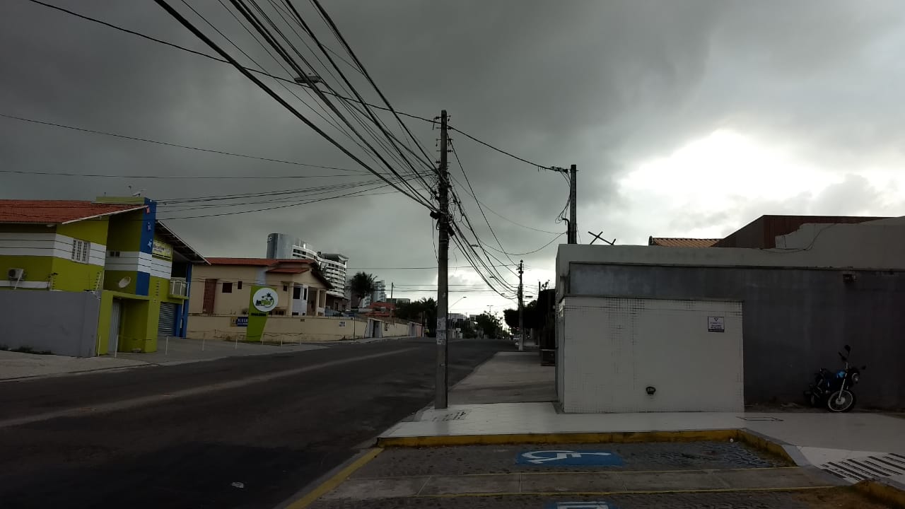 Funceme prevê céu nublado com eventos de chuva no Litoral neste feriadão