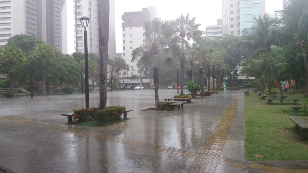 Com 148,4 mm, Fortaleza registra sua maior chuva de 2019