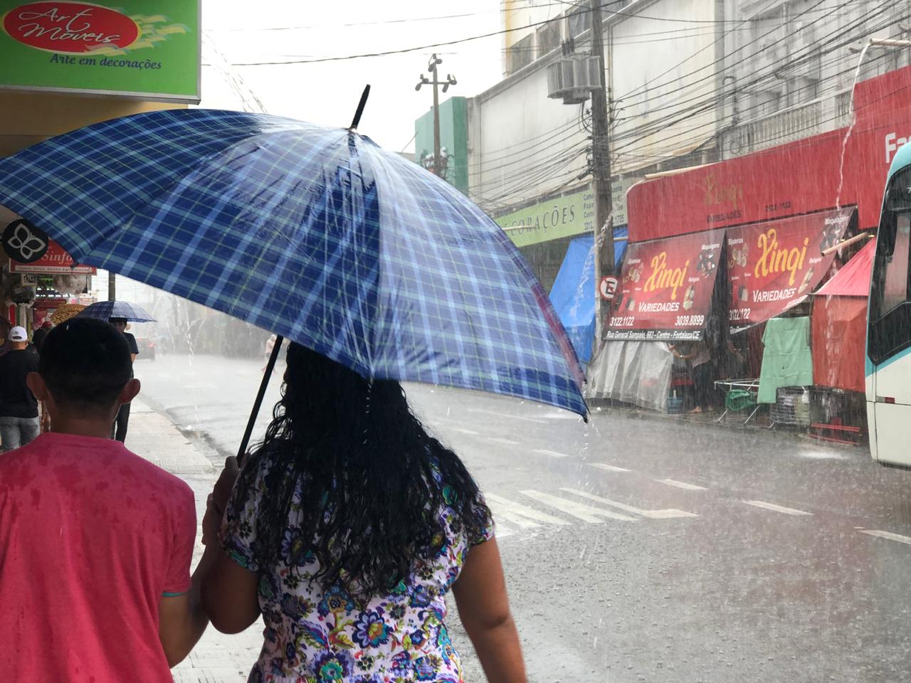 Com cenário mais favorável, centro-norte no Ceará tem previsão de céu nublado com chuva nesta quinta (25)