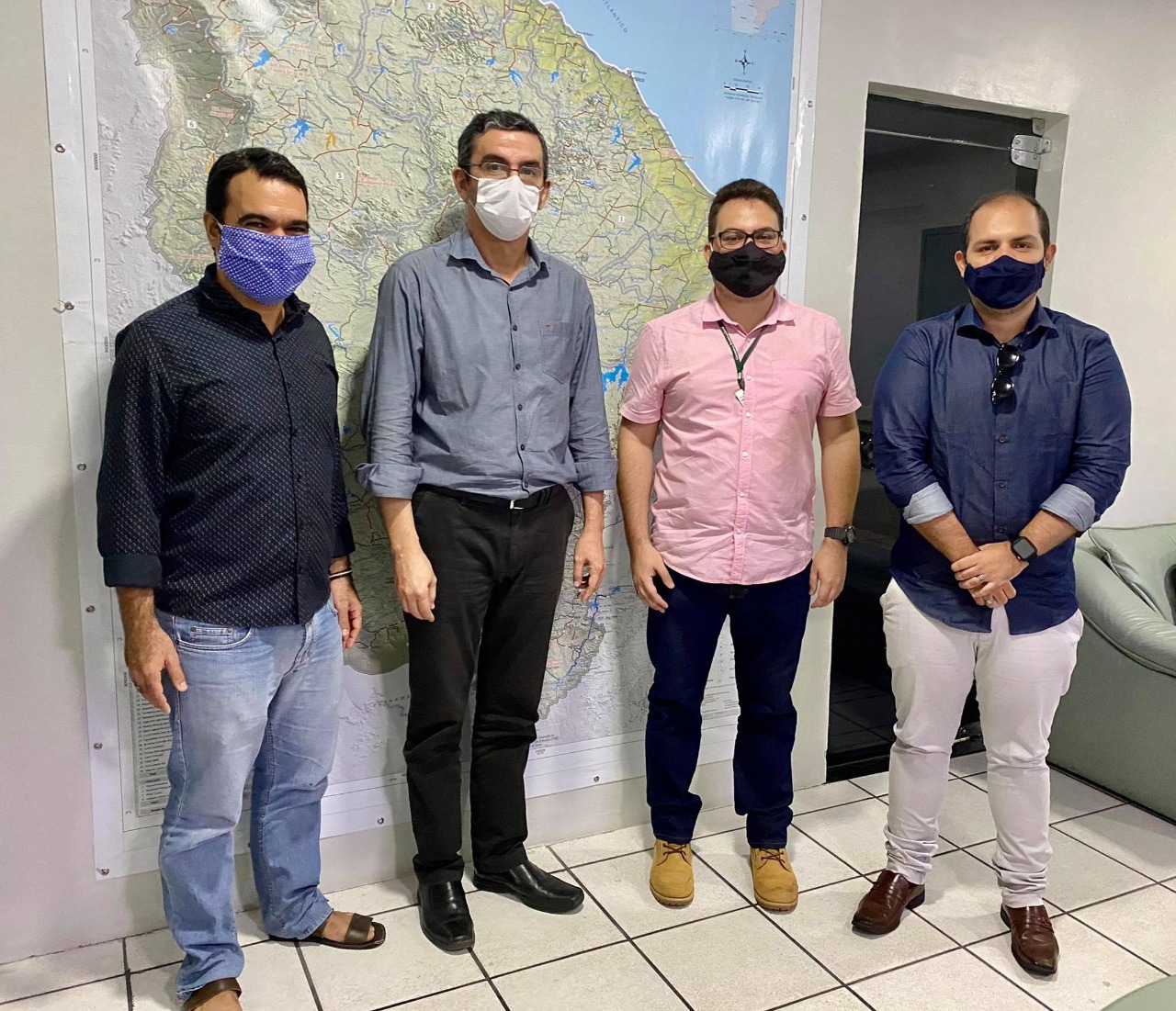 Equipe do Programa Cientista-Chefe Meio Ambiente recebe apoio da Funceme
