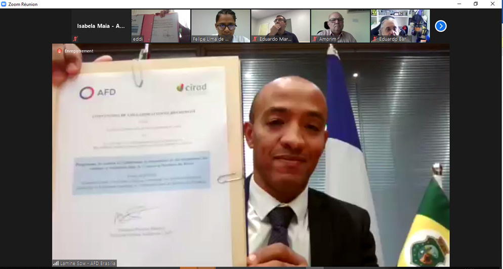 Funceme e instituições francesas assinam acordo para início das atividades do Projeto Sertões