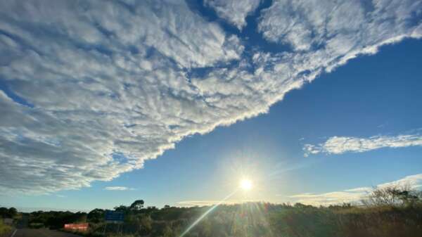 Sul do Estado seguirá com sol mais aparente (FOTO: Marciel Bezerra)
