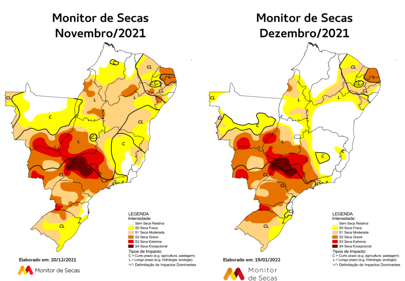 Seca moderada recua no Ceará, aponta Monitor