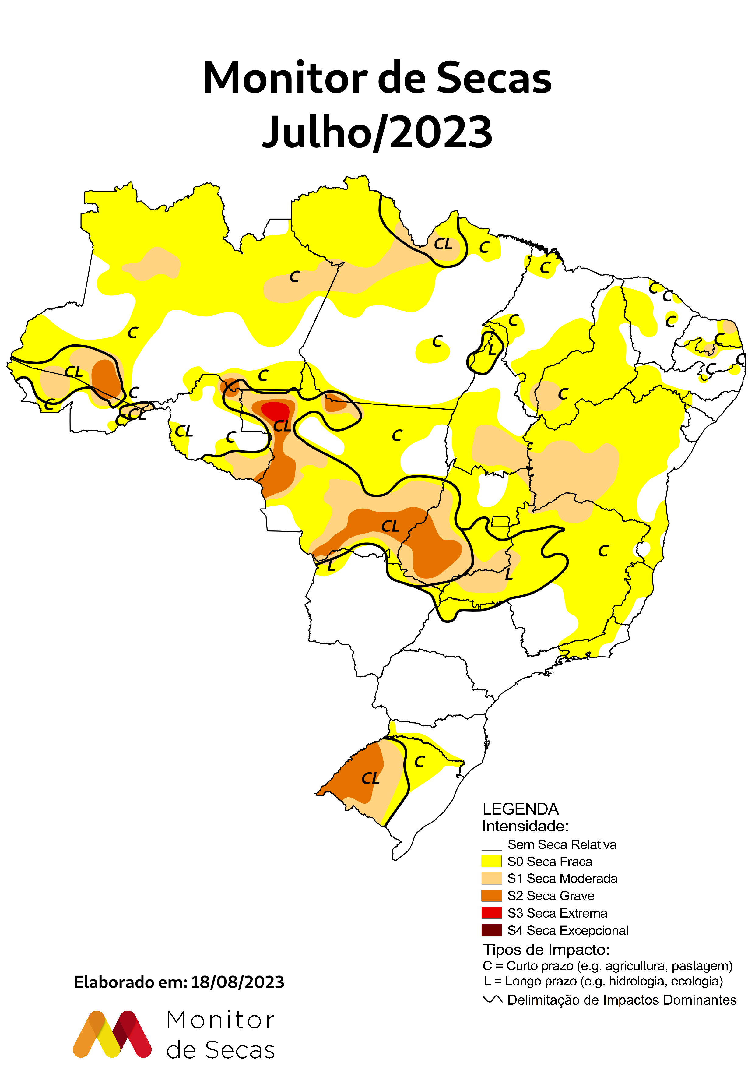 Ceará volta a apresentar seca relativa após quatro meses