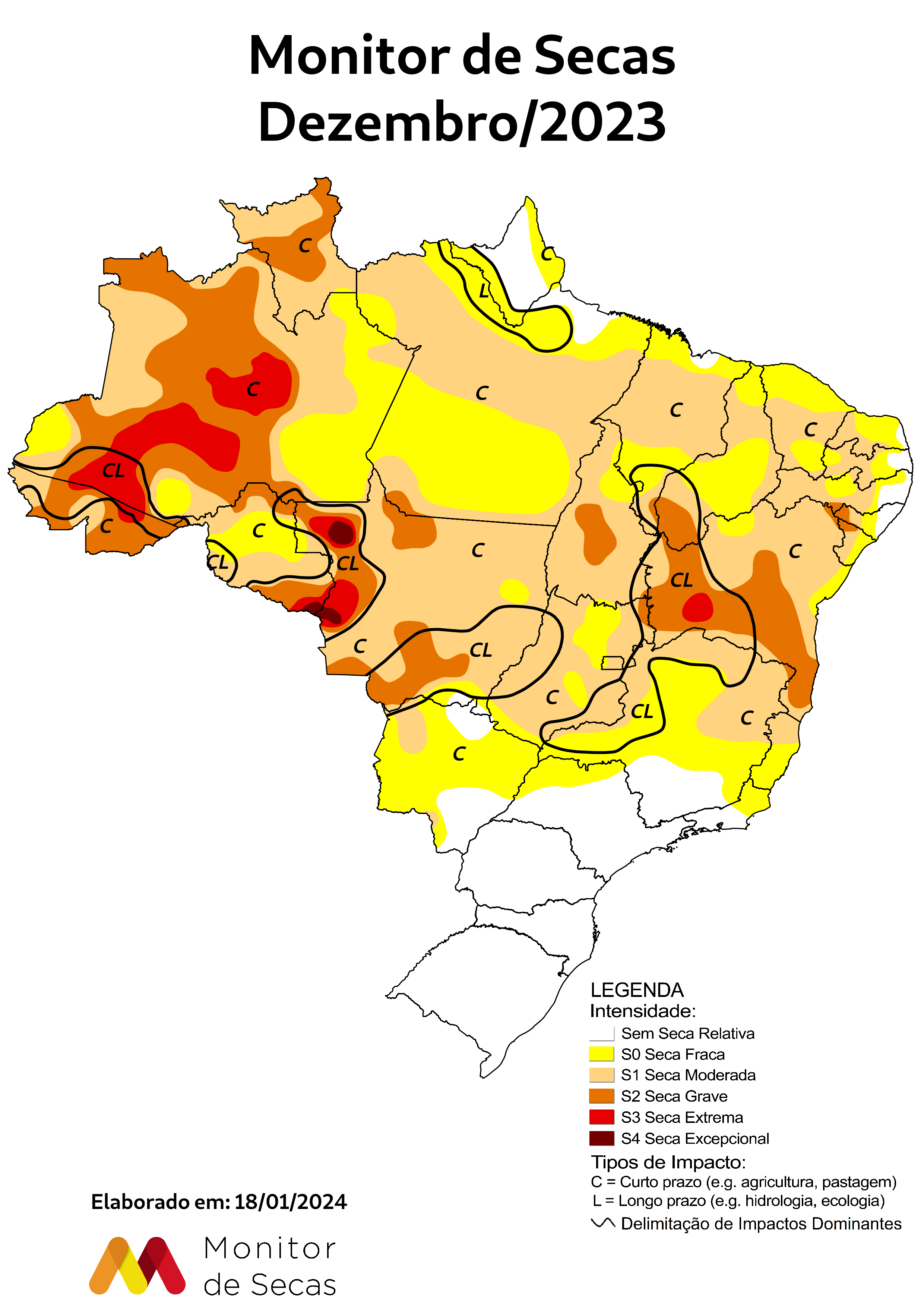 Ceará mantém 100% do seu território com seca relativa
