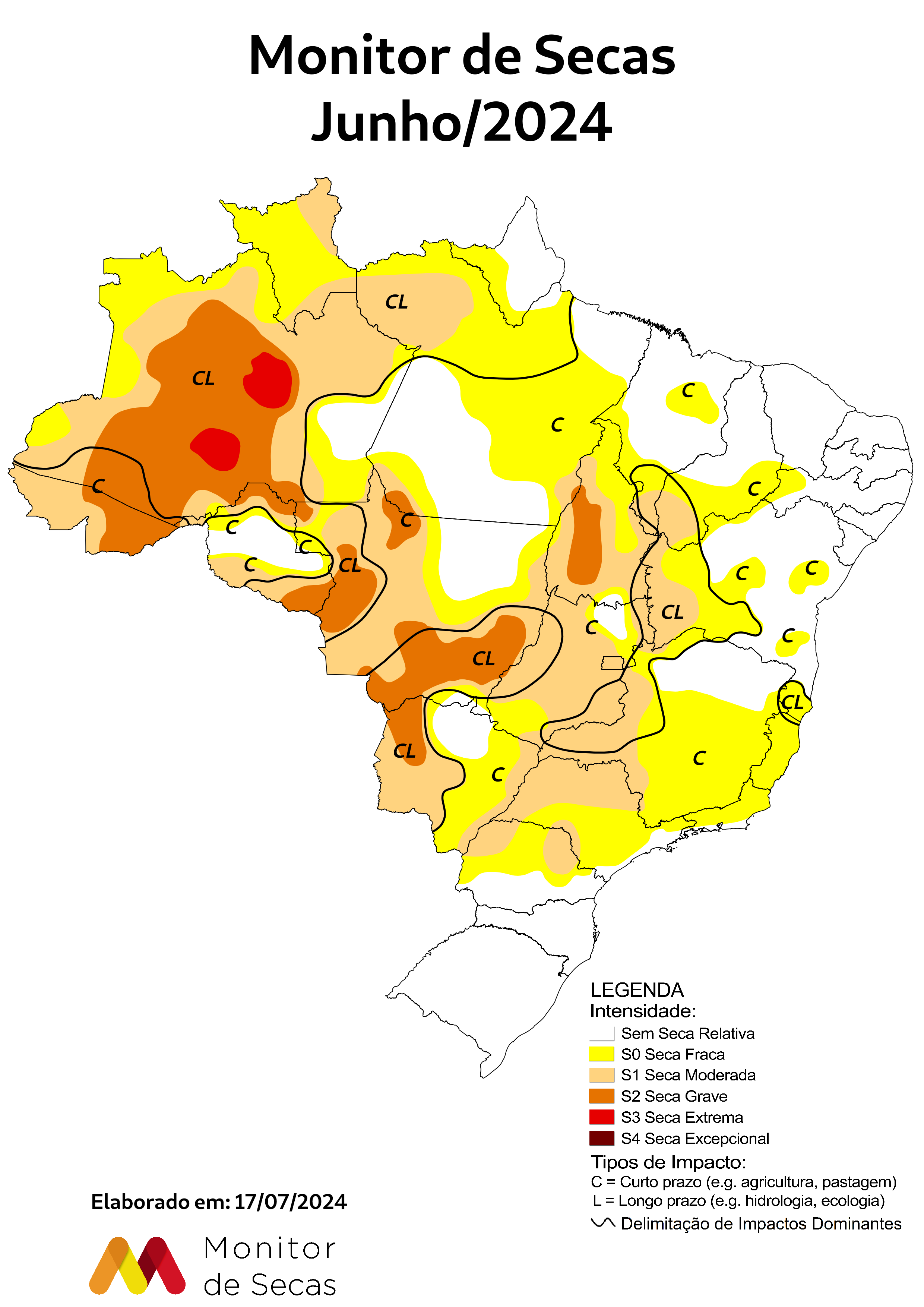 Monitor de Secas: Ceará apresenta melhor resultado desde junho do ano passado