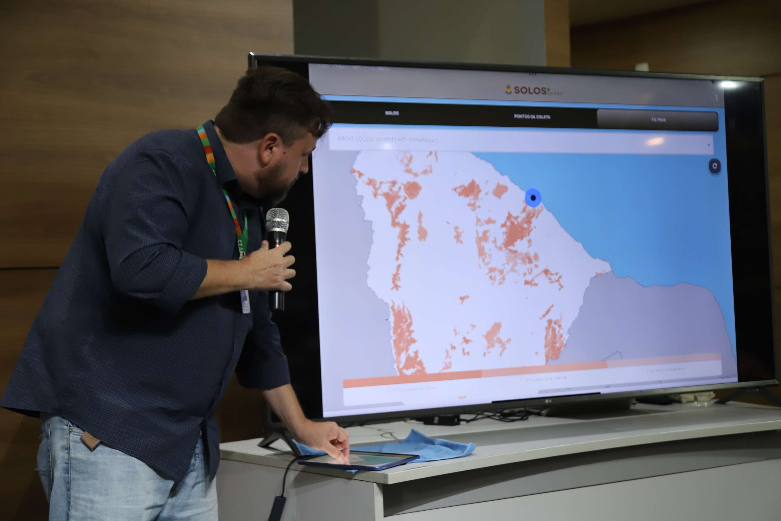 Funceme e SDA ministram oficina sobre o estudo Levantamento de Solos do Ceará