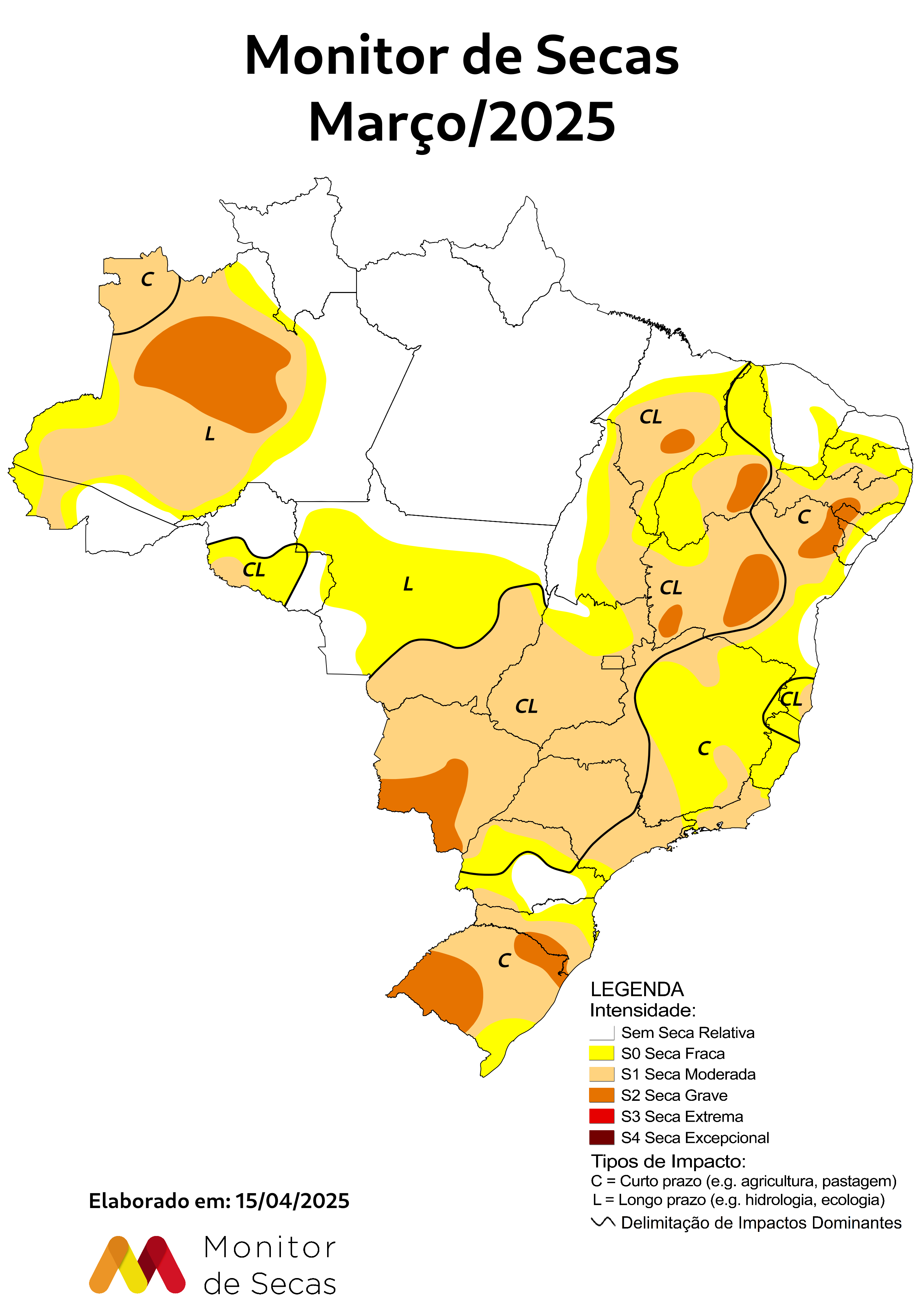 Área sem seca relativa no Ceará cresce em março, aponta Monitor