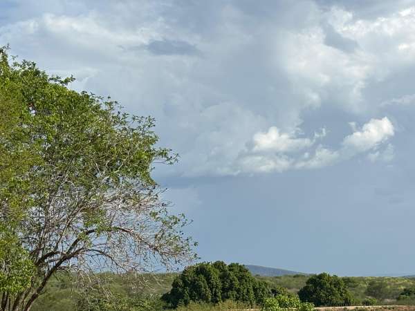 Com a diminuição gradual da nebulosidade, as temperaturas máximas voltam a subir, podendo variar entre 34°C e 38°C em regiões do interior (FOTO: Marciel Bezerra)